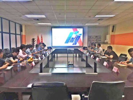 中科院海岸带研究所向导专家一行到银河集团官网软件考察